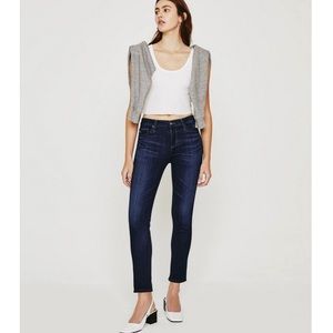 AG the prima mid rise cigarette jeans